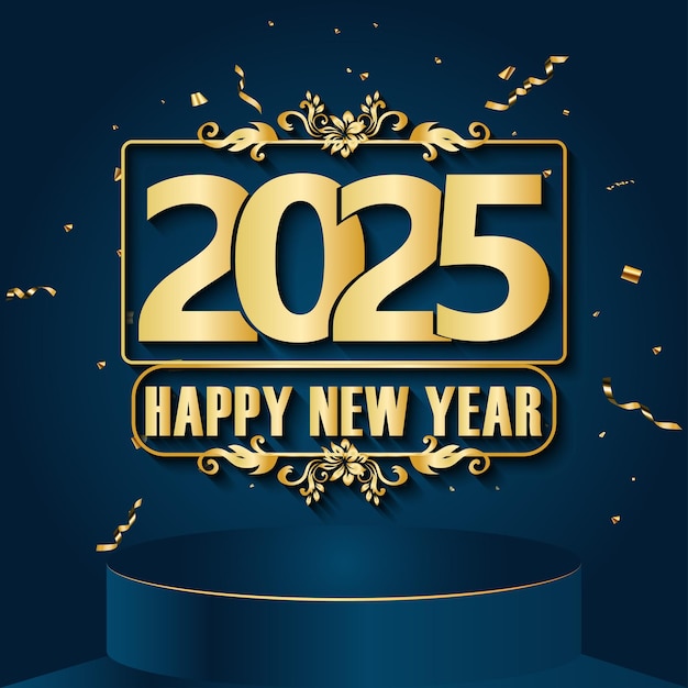 Vector vector happy new year 2024 banner in modern style