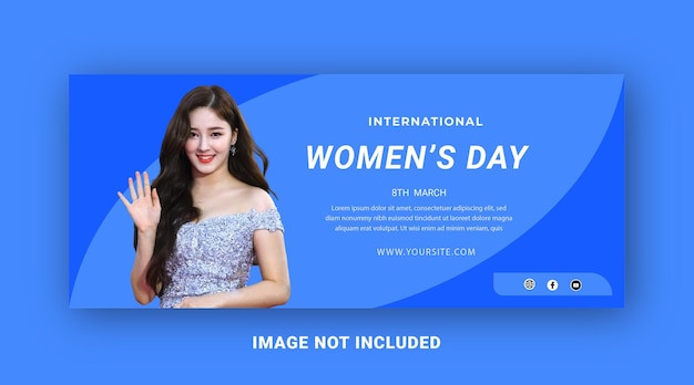 Vector vector happy womens day lovely  banner