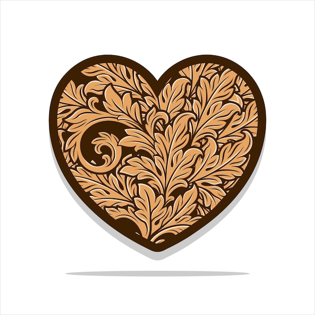 vector heart illustration design love