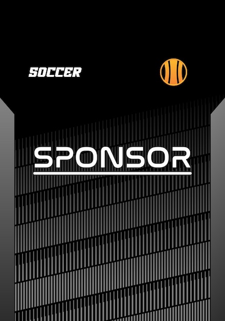 vector highquality sports apparel soccer jersey patern