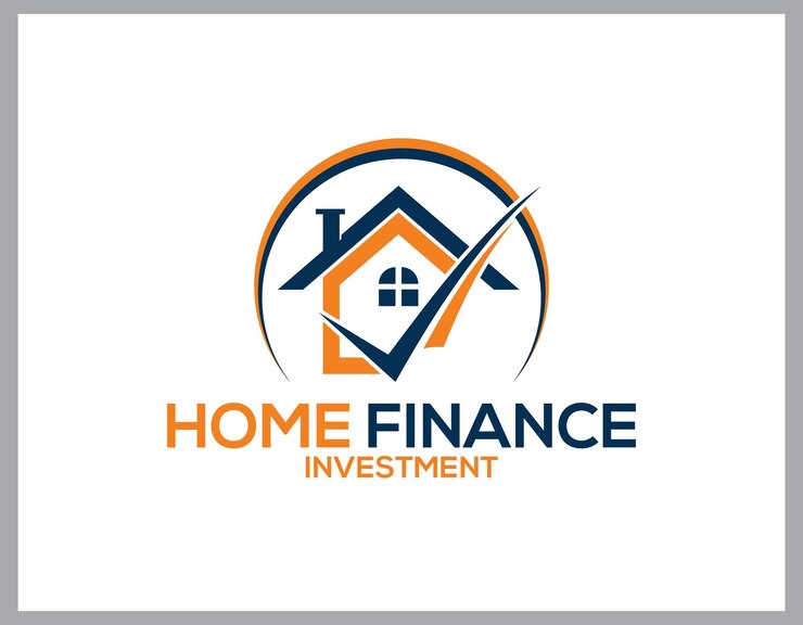 Vector Home finance investment logo design