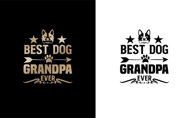 Vector hond T-shirt ontwerp