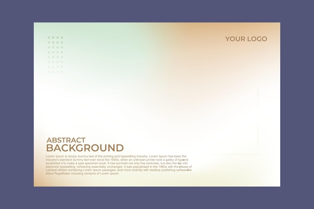 Vector vector horizontal template for digital lux business banner