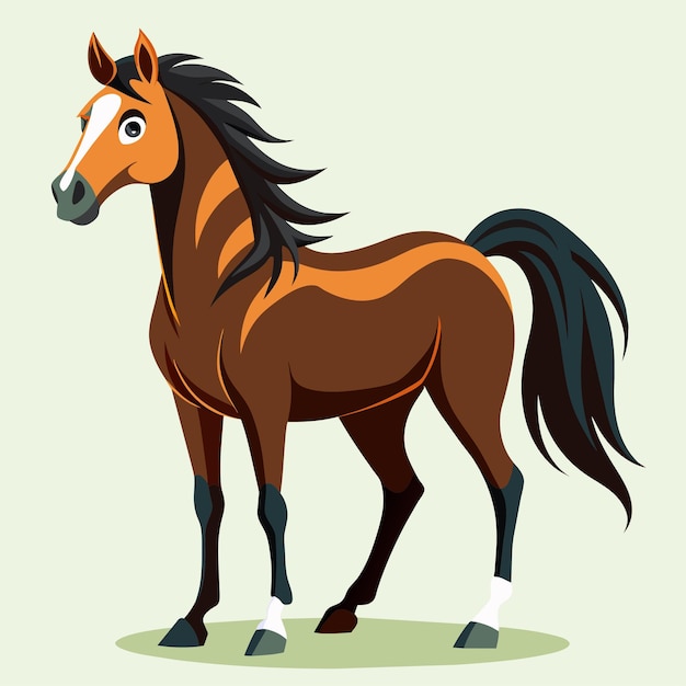 vector horse illustration