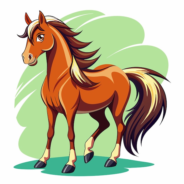 vector horse illustration