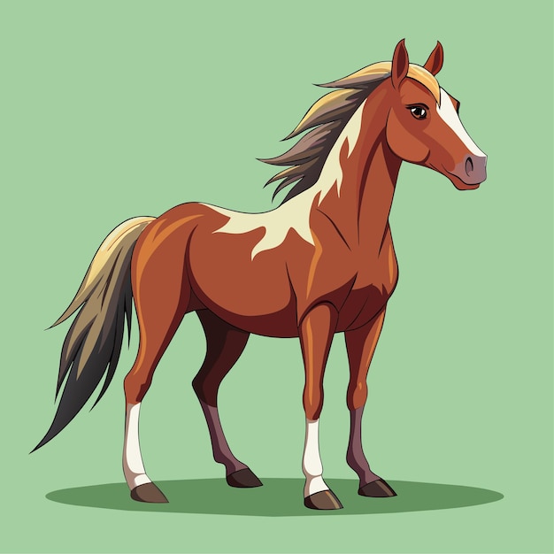 vector horse illustration