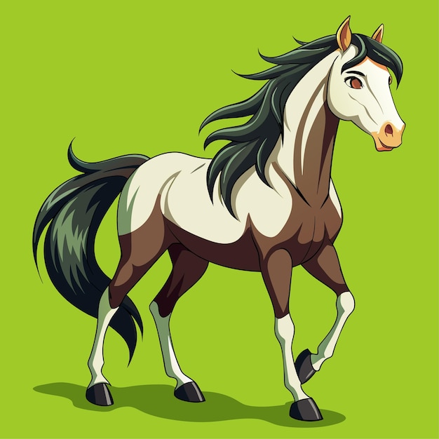 vector horse illustration