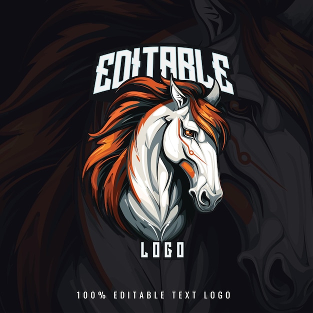 Vector Horse Sport Logo Illustration