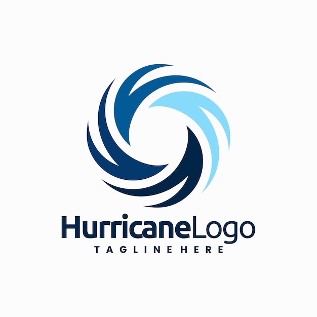 Vector Hurricane Logo Template