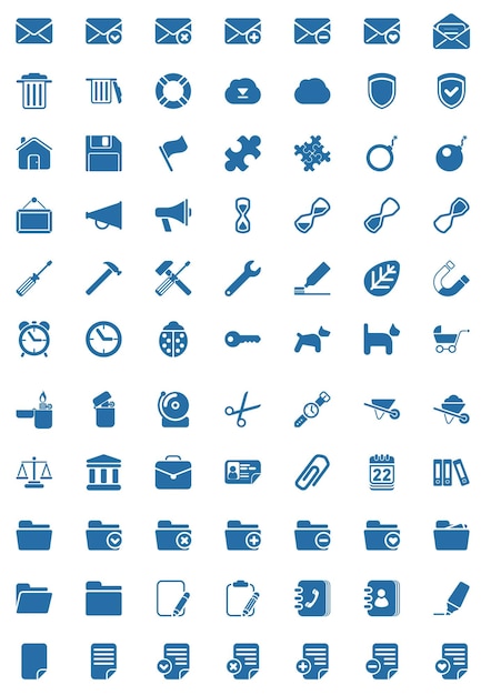 Vector icon collection