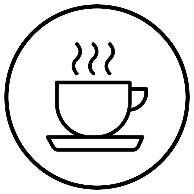 Vector Icon Design Cup Illustratie
