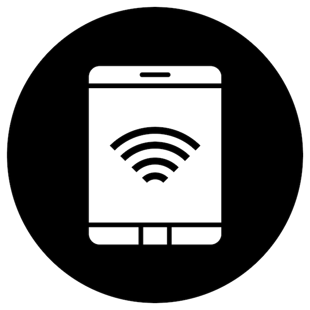 Vector Icon Design Illustratie tablet