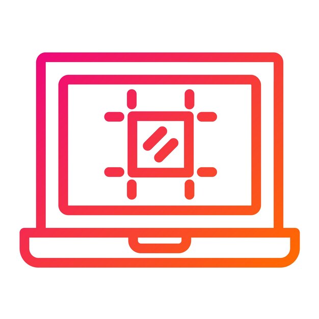Vector Icon Design Illustratie van het kunstbord