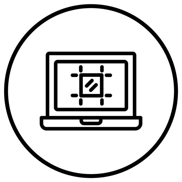 Vector Icon Design Illustratie van het kunstbord