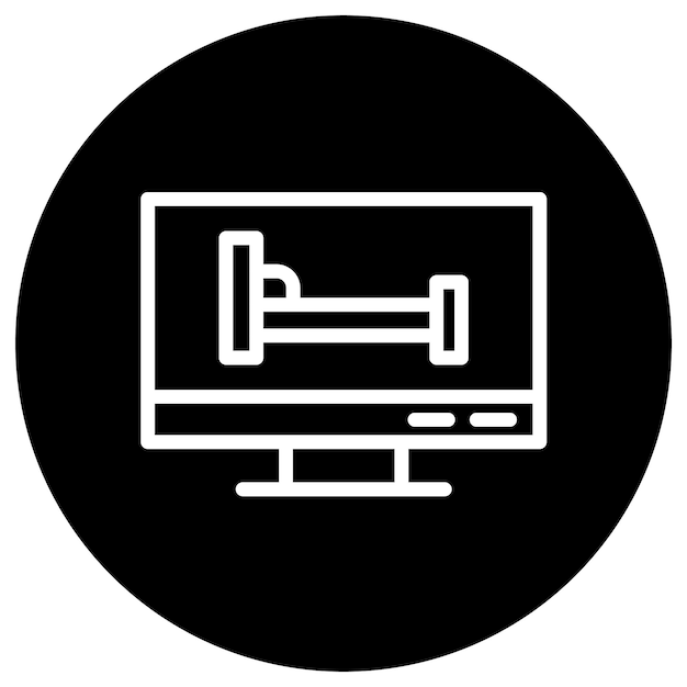 Vector Icon Design Illustratie voor het boeken van hotels