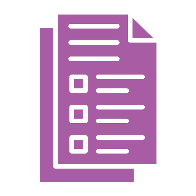 Vector Icon Ontwerp Illustratie Document