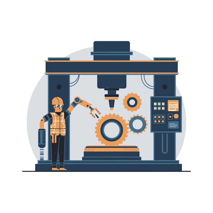 Vector vector icons representing home fix and factory maintenance gas and electricity maintenance