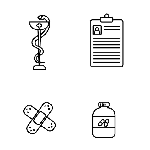 vector illustratie icoon over medische