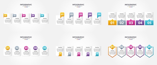 Vector illustratie infographics in plat ontwerp voor reclame in brochures, flyers en tijdschriften