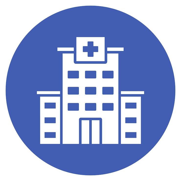 Vector illustratie stijl Clinic