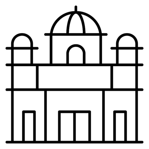 Vector illustratie stijl Vaticano