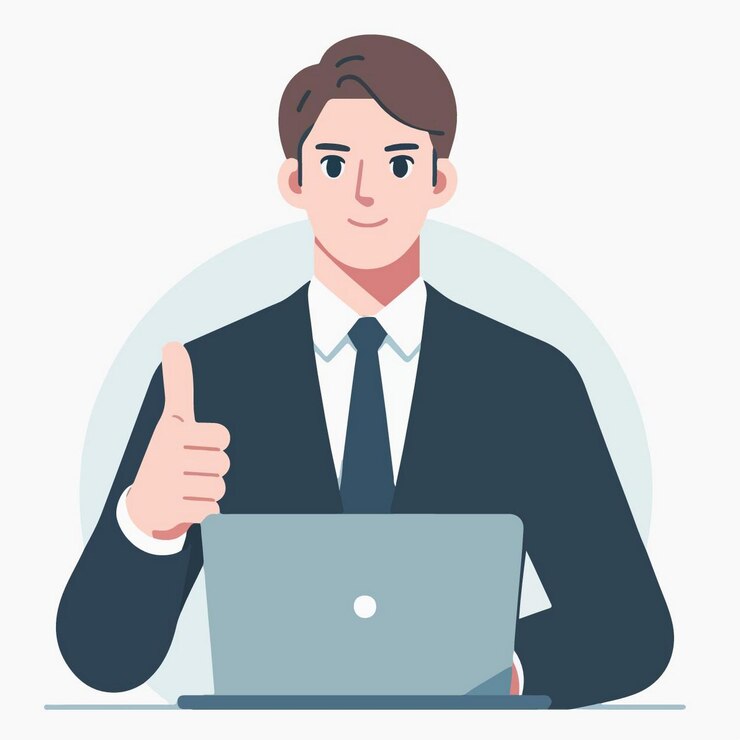 Vector vector illustratie van zaken in platte ontwerp stijl