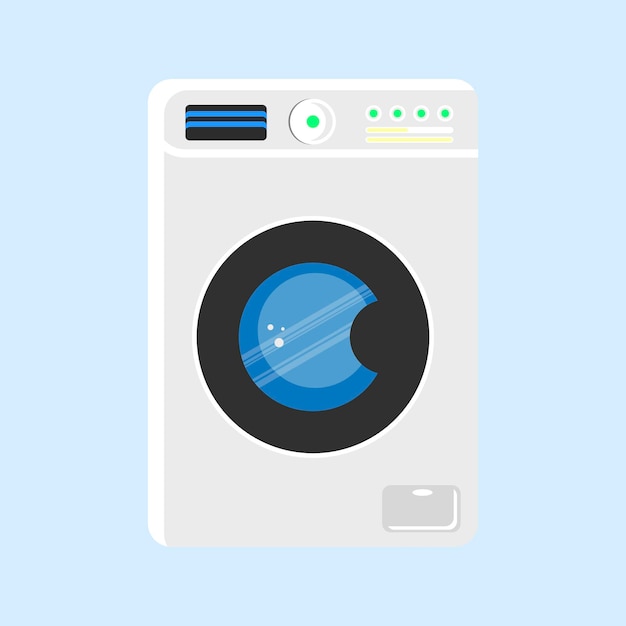 Vector illustratie wasmachine vector