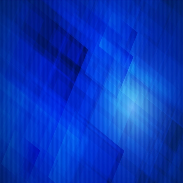 Vector Illustration of Abstract Blue Design Background