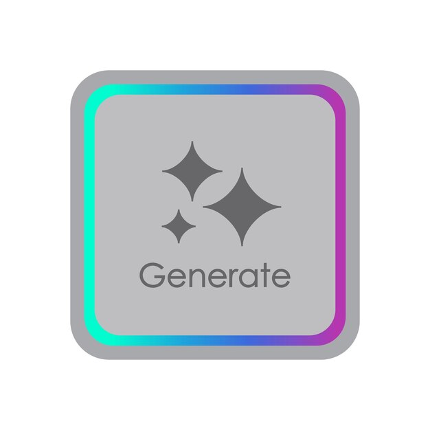 vector illustration ai techno generate ai
