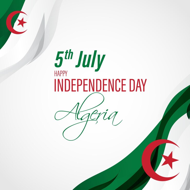 Vector illustration for Algeria Independence Day