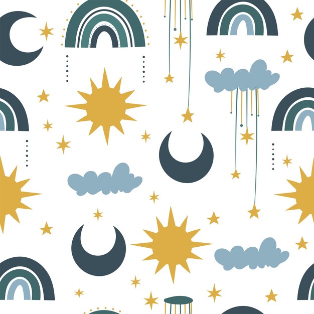 Vector vector illustration of an astrological pattern