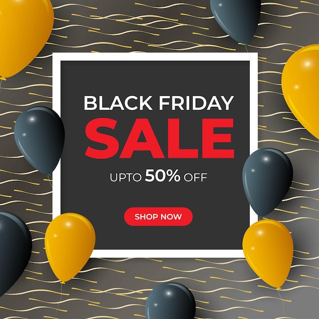 Vector illustration for Black Friday Sale