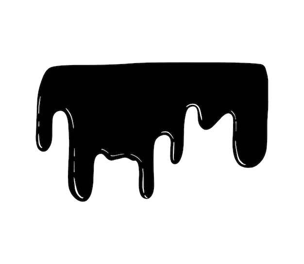 Vector illustration of Black Smudge