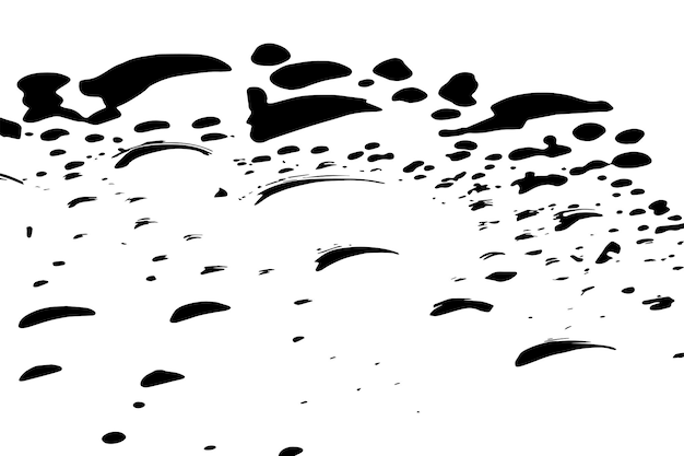 векторная иллюстрация черной текстуры пузырьков на белом фоне