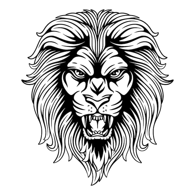 Vector illustration black and white design