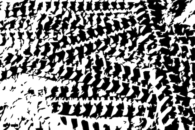 vector illustration of black and white texture