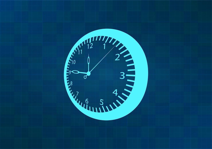 Vector vector illustration on blue background