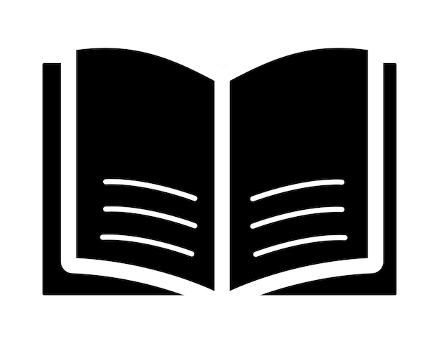 vector illustration of a book on a transparent background