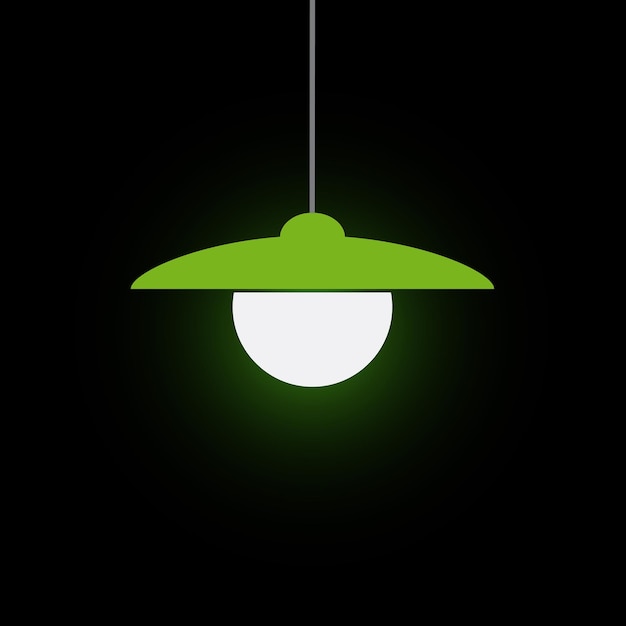 Vector illustration bulb and electrician