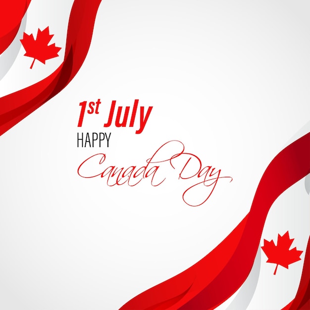 Vector illustration for Canada Day