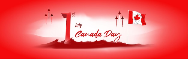 Vector illustration for Canada Day