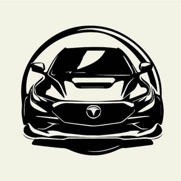Vector vector illustration of a car