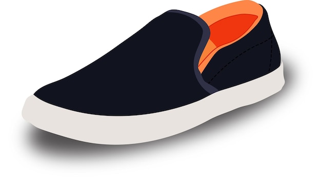 Vector illustration of casual shoes for men women and children