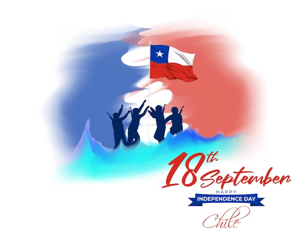 Vector illustration for chile independence day