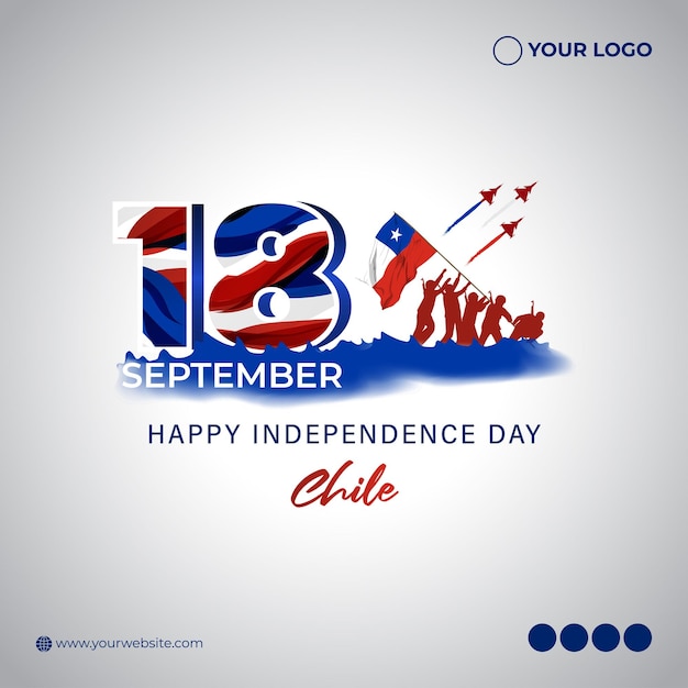 Vector illustration for Chile Independence Day