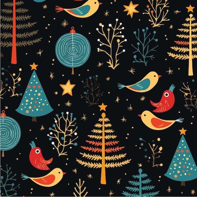 vector illustration of Christmas background