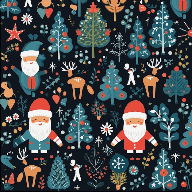 vector illustration of Christmas background