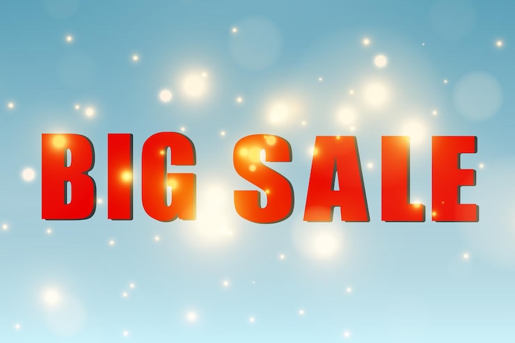 वेक्टर vector illustration of clearance sale banner on background.