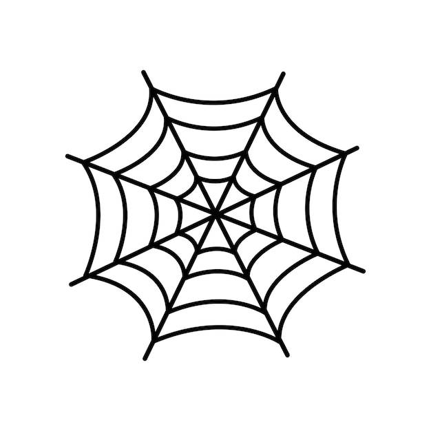 Vector illustration of cobweb