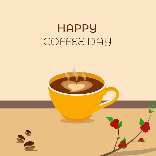 vector illustration coffee day